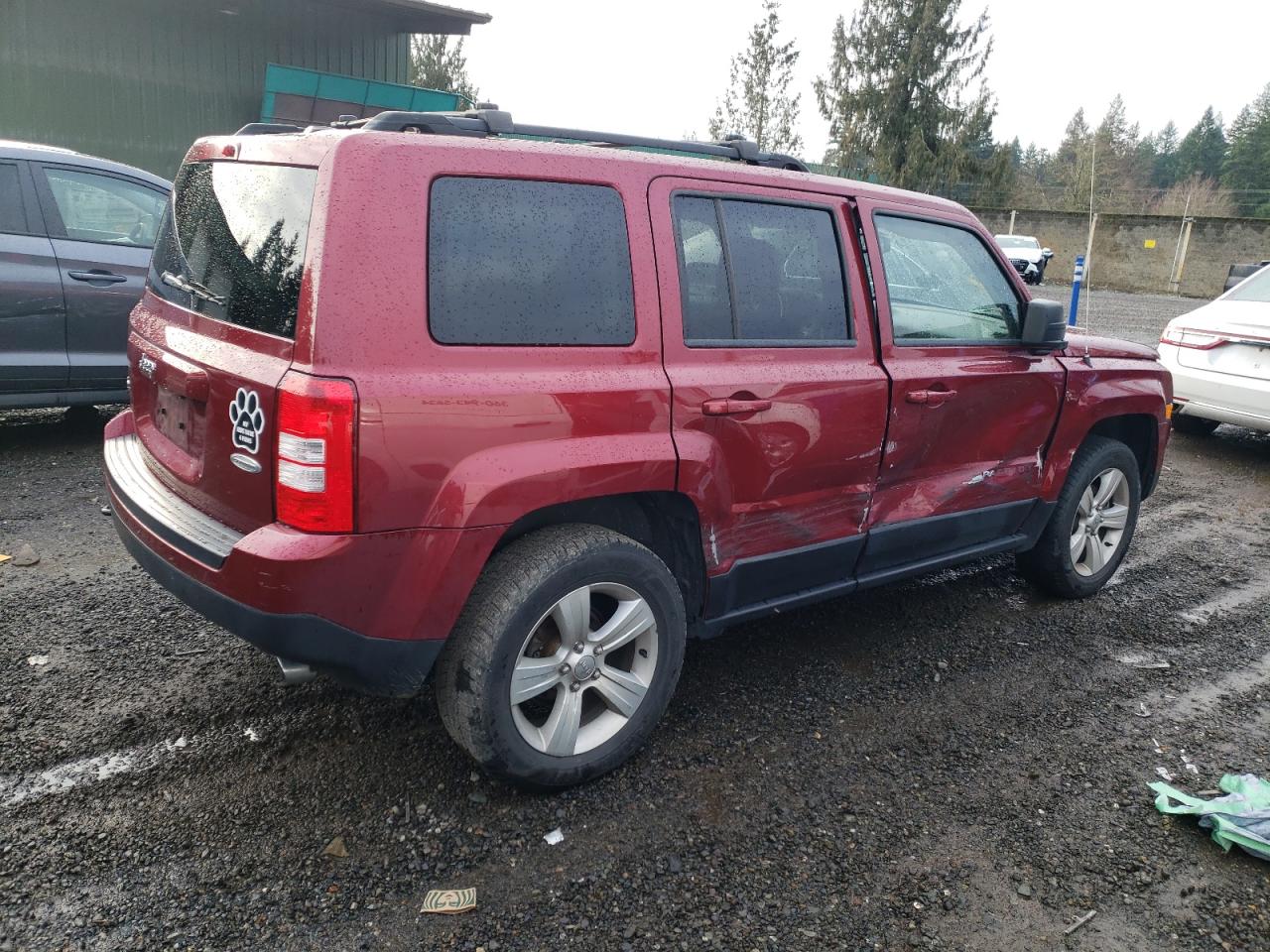 Image 3 of 2015 JEEP PATRIOT LATITUDE 2015 with VIN 1C4NJRFB5FD308072