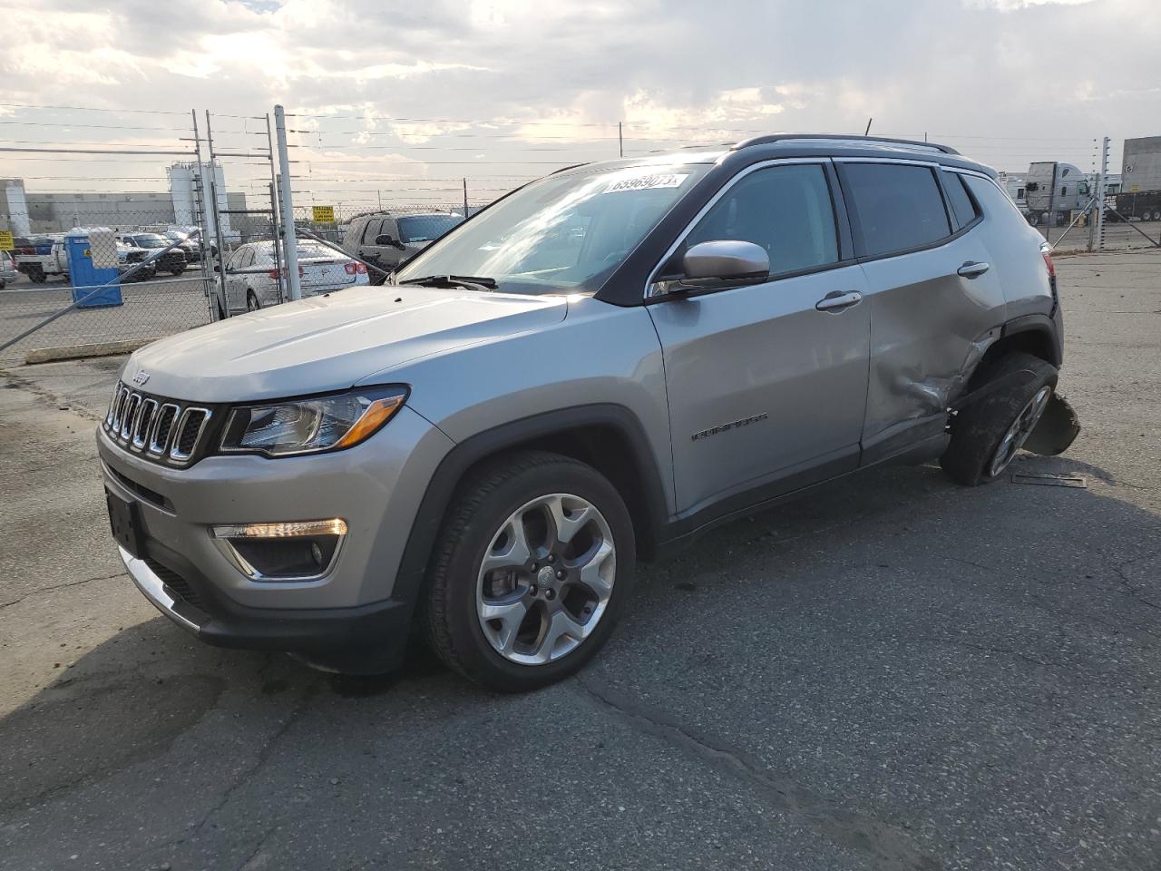 Image 1 of 2020 JEEP COMPASS LIMITED 2020 with VIN 3C4NJCCB1LT108071