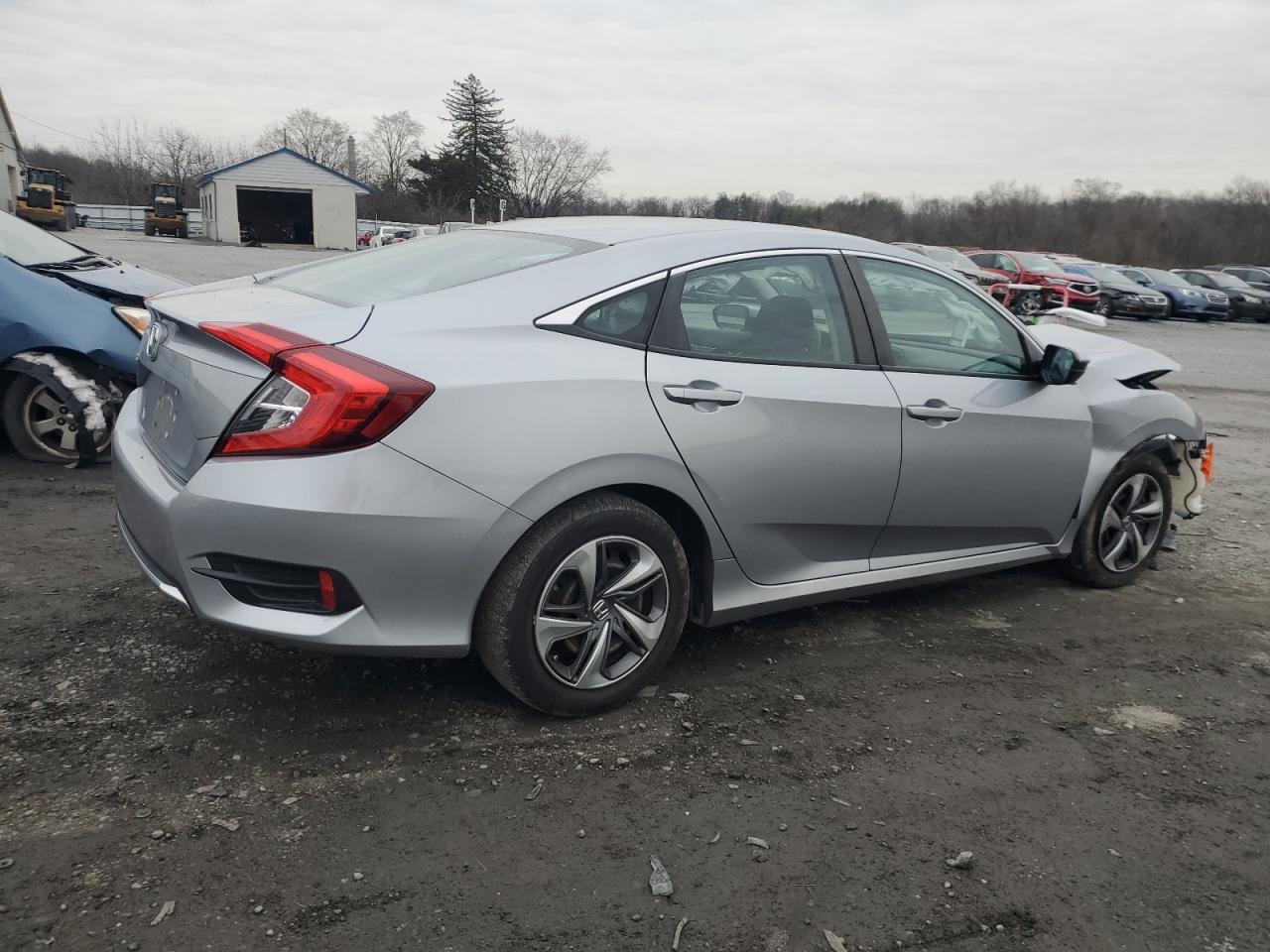 Image 3 of 2019 HONDA CIVIC LX 2019 with VIN 2HGFC2F63KH570499