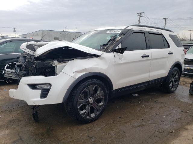 Image 1 of 2018 FORD EXPLORER SPORT 2018 with VIN 1FM5K8GT9JGC82187