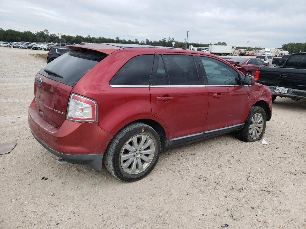 Image 3 of 2009 FORD EDGE LIMITED 2009 with VIN 2FMDK39C29BA81911