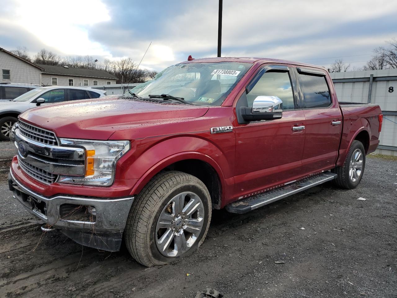 Image 1 of 2018 FORD F150 SUPERCREW 2018 with VIN 1FTEW1EG9JFC25788