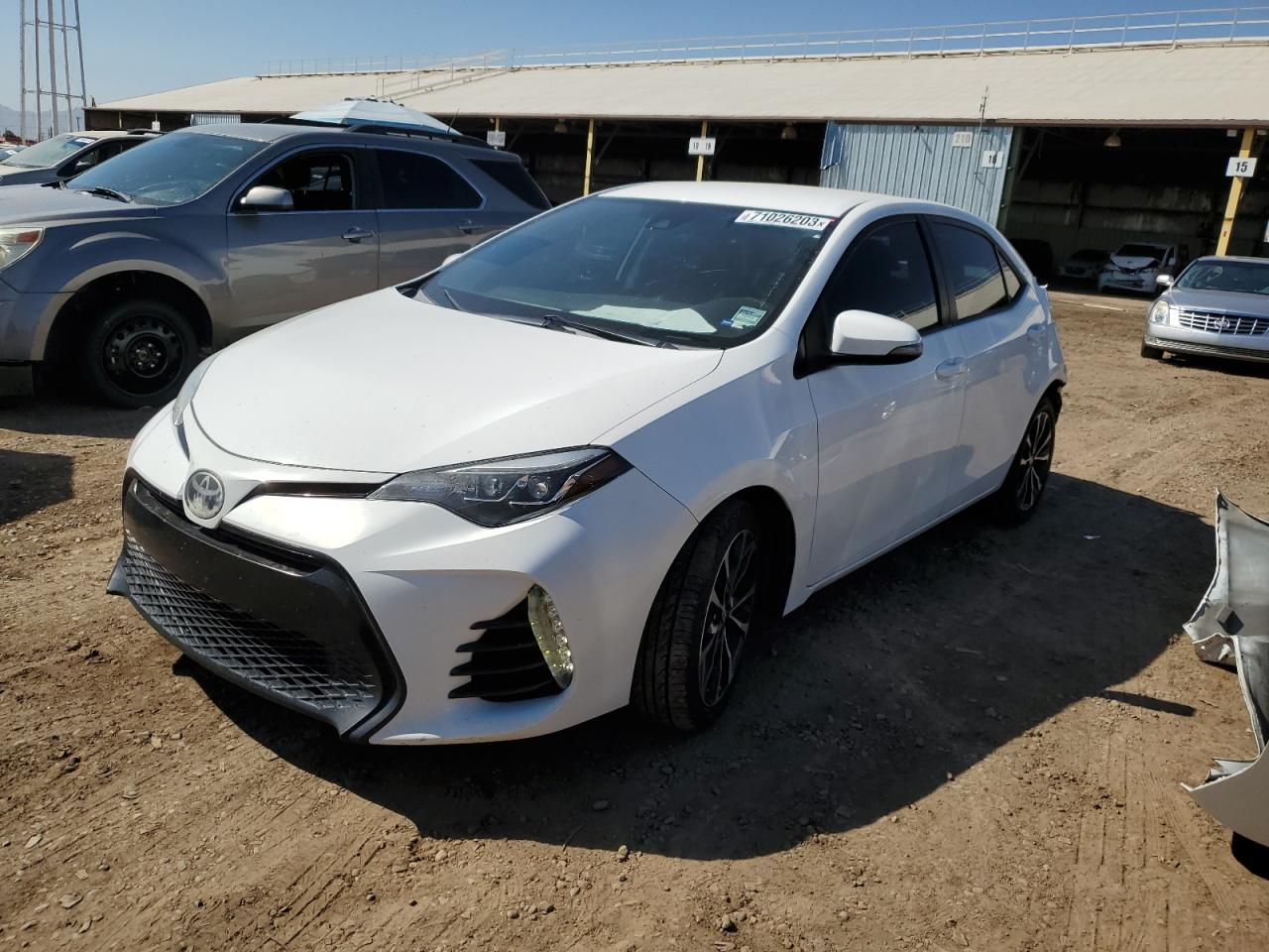 Image 1 of 2017 TOYOTA COROLLA L 2017 with VIN 2T1BURHE1HC952301