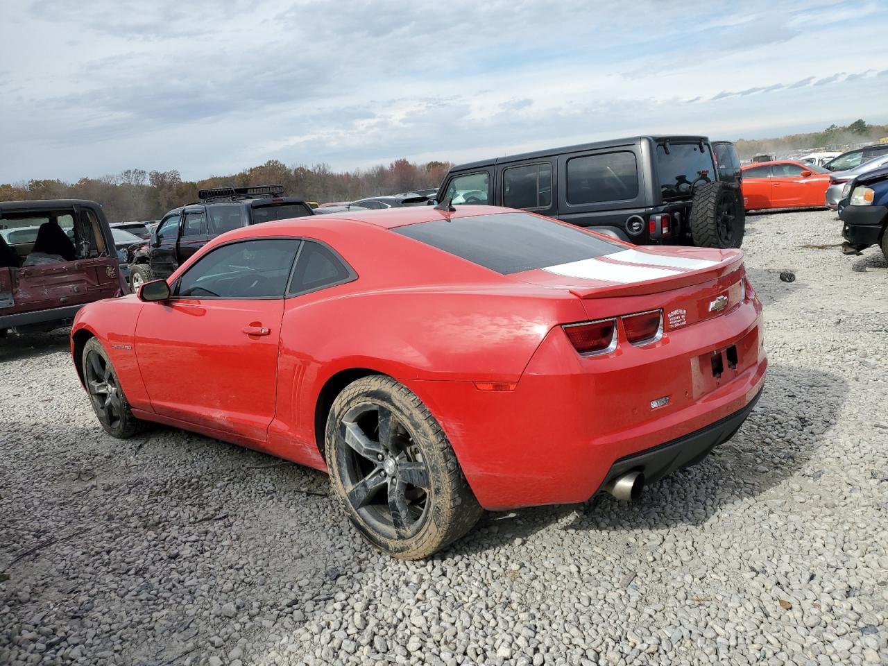 Image 2 of 2011 CHEVROLET CAMARO LT 2011 with VIN 2G1FC1ED8B9189145