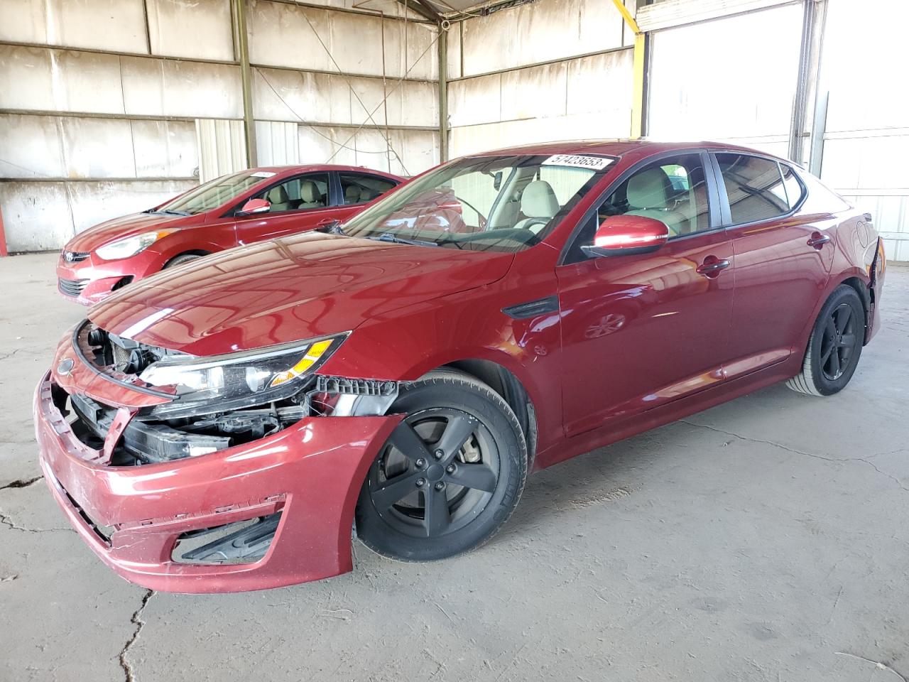 Изображение 1 2015 KIA OPTIMA LX 2015 с VIN 5XXGM4A71FG421125
