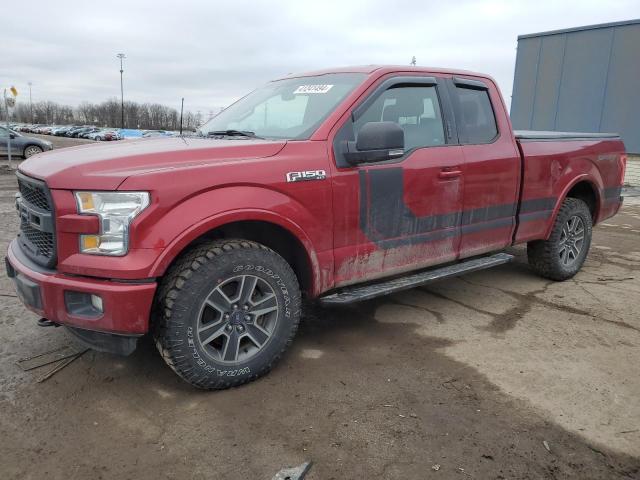 Image 1 of 2015 FORD F150 SUPER CAB 2015 with VIN 1FTEX1EP8FFC29044