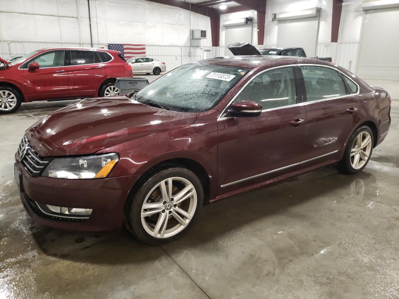 Obraz 1 z 2014 VOLKSWAGEN PASSAT SEL 2014 z VIN 1VWCN7A37EC049084