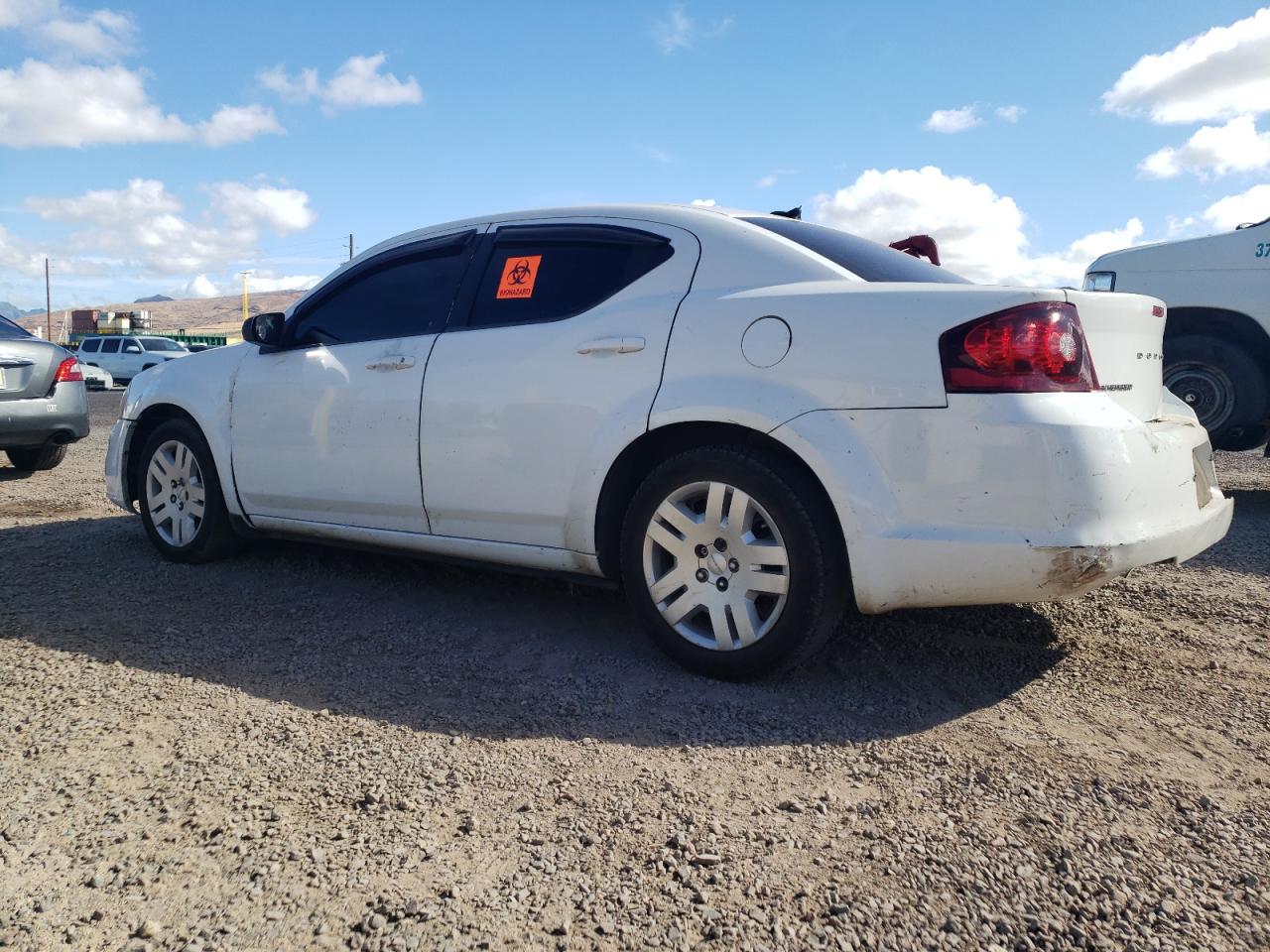 Image 2 of 2013 DODGE AVENGER SE 2013 with VIN 1C3CDZAB0DN544162