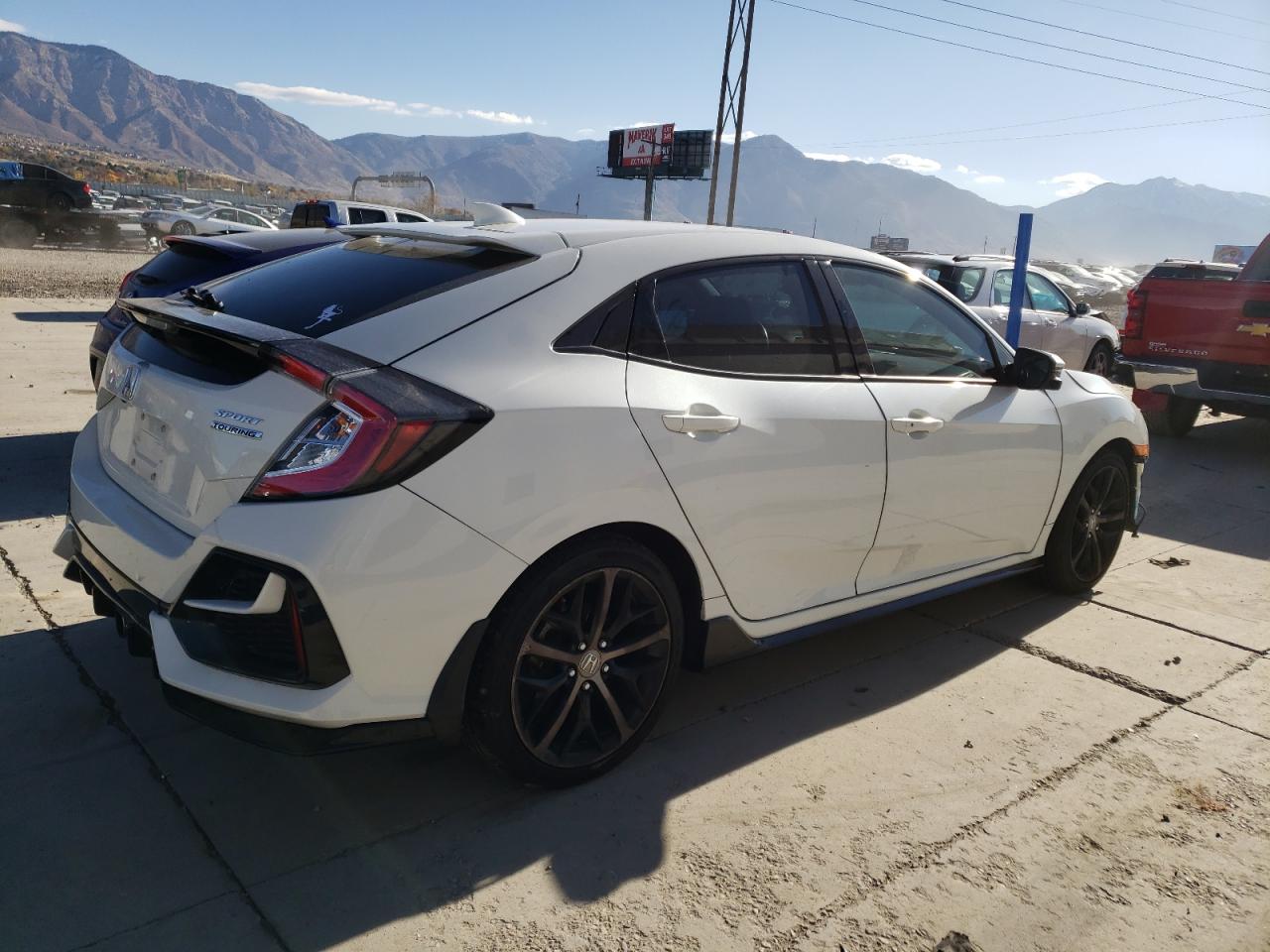 Image 3 of 2020 HONDA CIVIC SPORT TOURING 2020 with VIN SHHFK7H9XLU209637