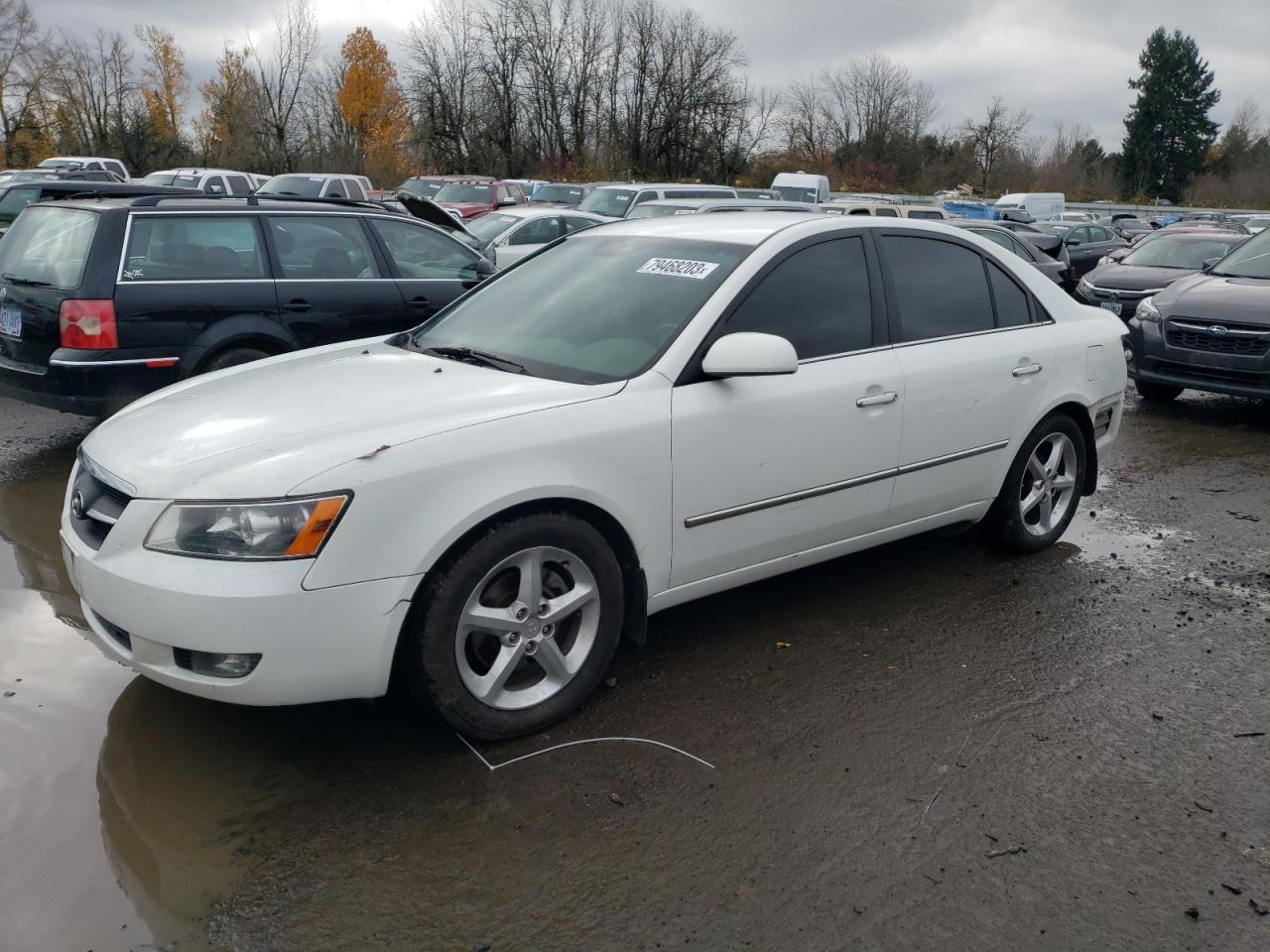 Image 1 of 2008 HYUNDAI SONATA SE 2008 with VIN 5NPEU46F88H304317