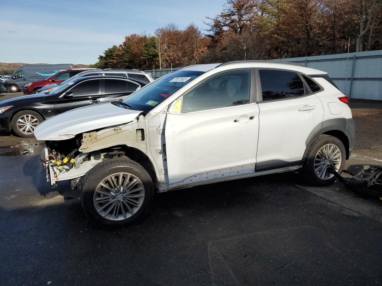 Image 1 of 2019 HYUNDAI KONA SEL 2019 with VIN KM8K2CAAXKU231913