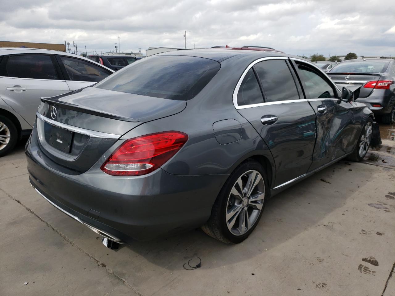 Image 3 of 2017 MERCEDES-BENZ C 300 2017 with VIN 55SWF4JB9HU188576