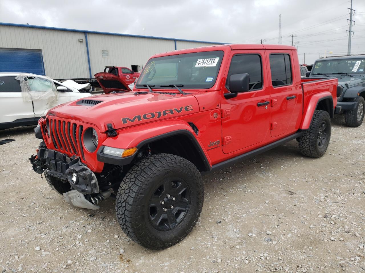 Image 1 of 2022 JEEP GLADIATOR MOJAVE 2022 with VIN 1C6JJTEG6NL149261