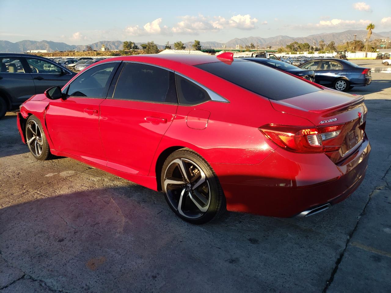 Image 2 of 2019 HONDA ACCORD SPORT 2019 with VIN 1HGCV1F35KA152036