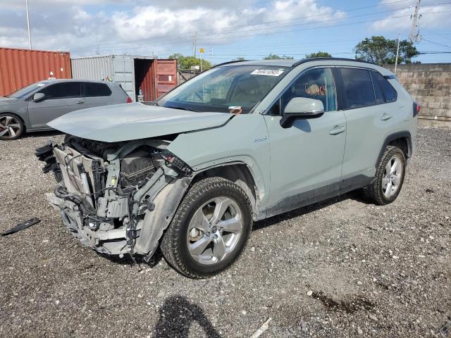 Image 1 of 2021 TOYOTA RAV4 XLE PREMIUM 2021 with VIN 4T3B6RFV7MU028989