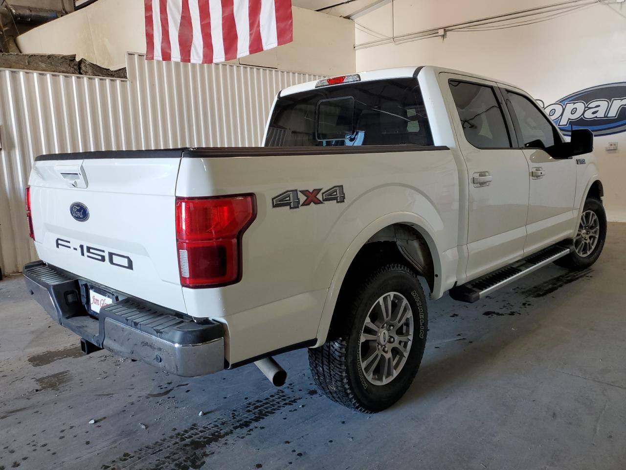 Image 3 of 2020 FORD F150 SUPERCREW 2020 with VIN 1FTEW1E54LKD43725