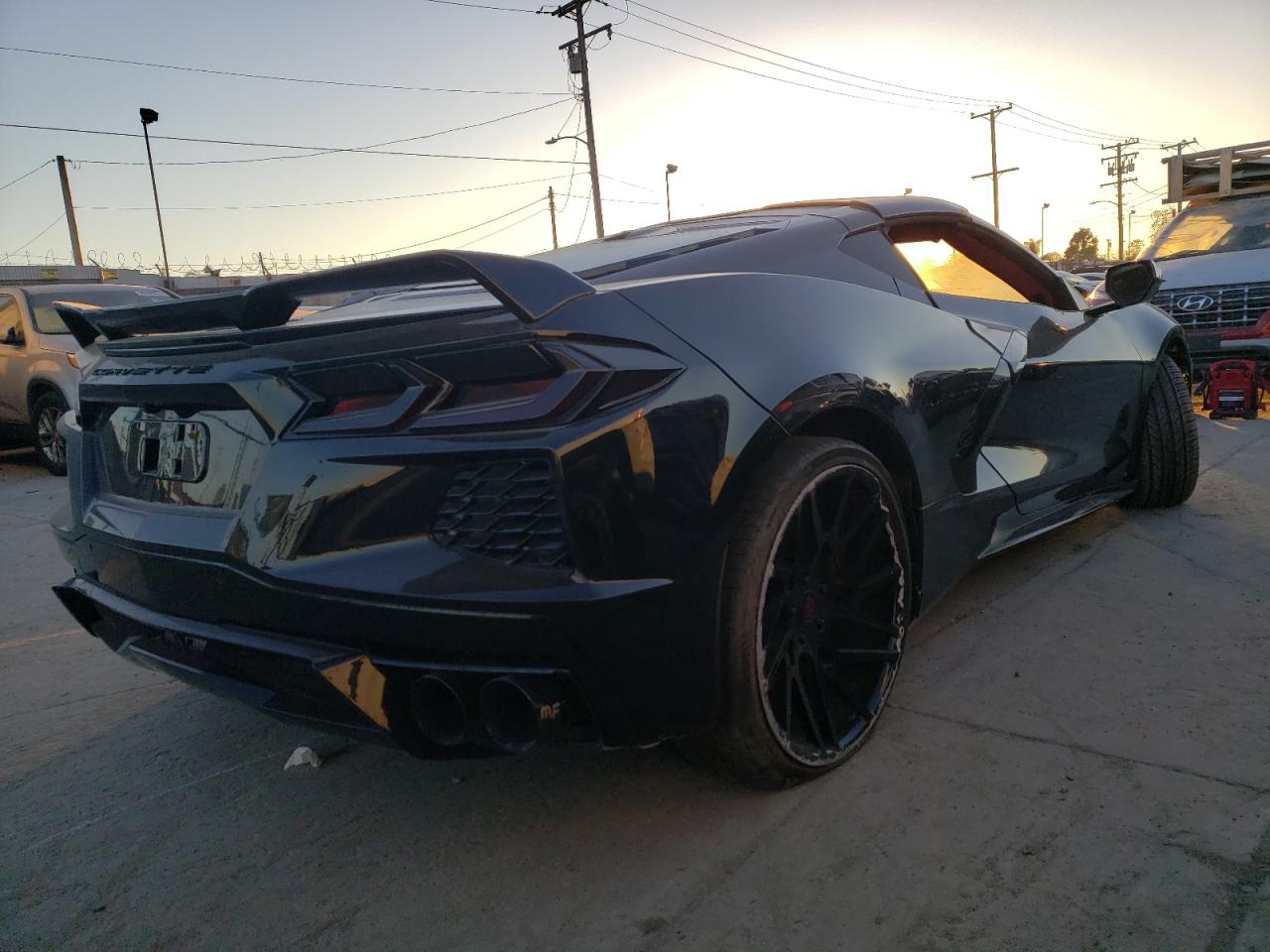 Image 3 of 2020 CHEVROLET CORVETTE STINGRAY 3LT 2020 with VIN 1G1Y82D41L5101360