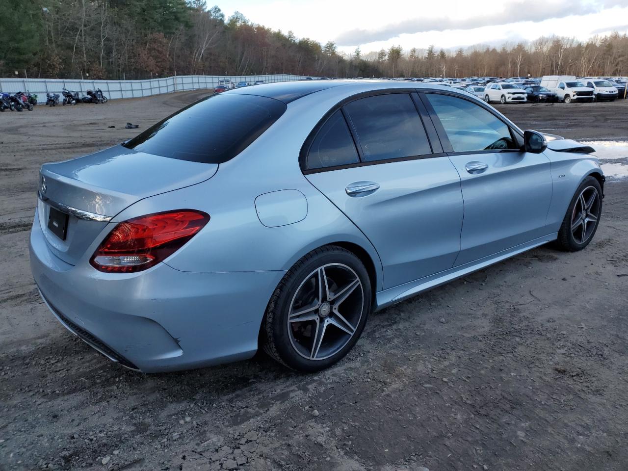 Image 3 of 2016 MERCEDES-BENZ C 450 4MATIC AMG 2016 with VIN 55SWF6EB4GU110632