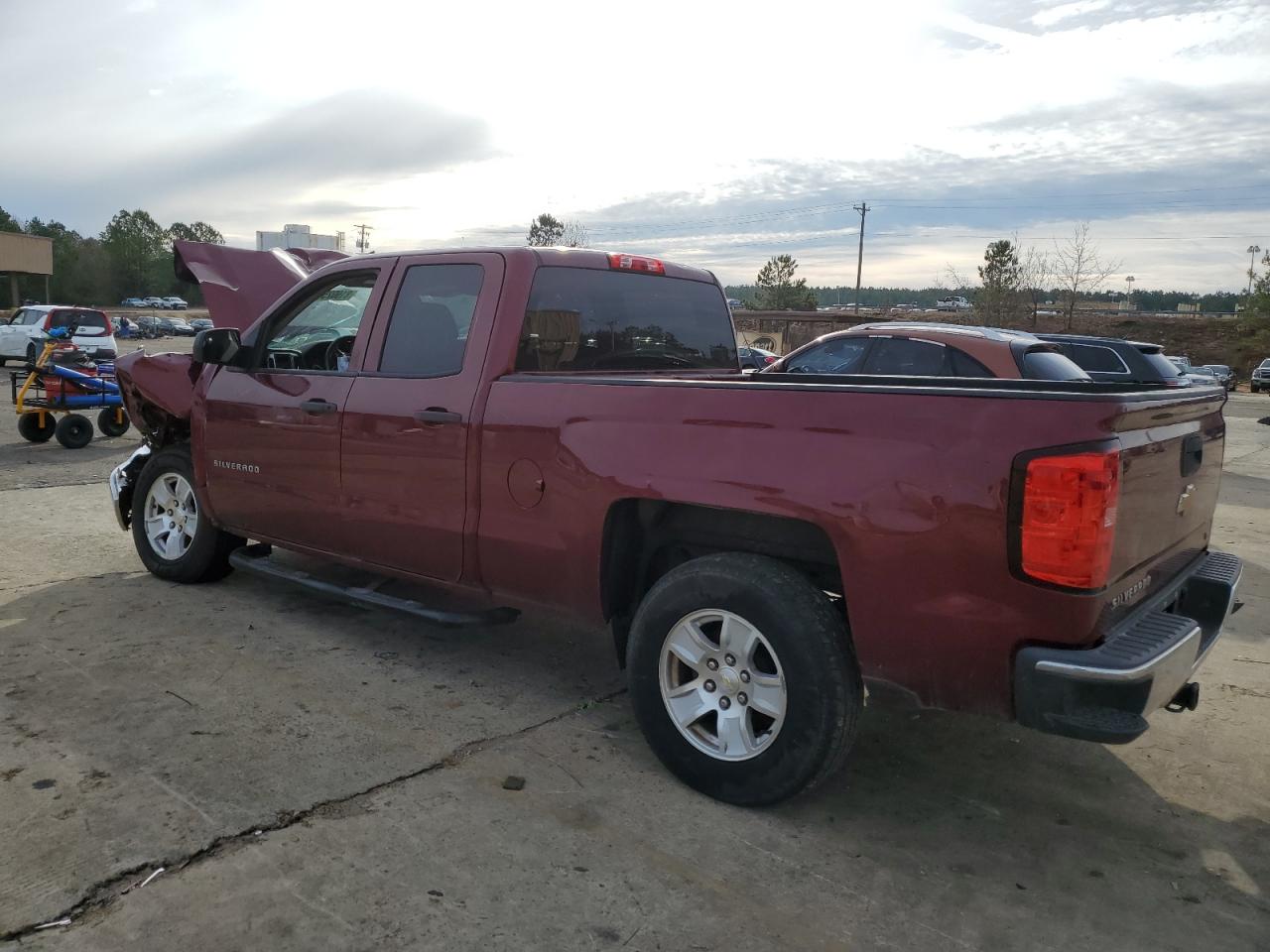 Obraz 2 z 2014 CHEVROLET SILVERADO C1500 LT 2014 z VIN 1GCRCREH2EZ296580