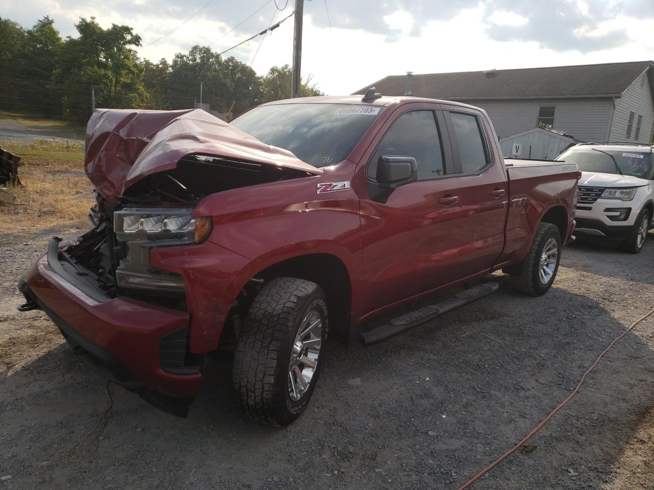Image 1 of 2019 CHEVROLET SILVERADO K1500 RST 2019 with VIN 1GCRYEED9KZ285238