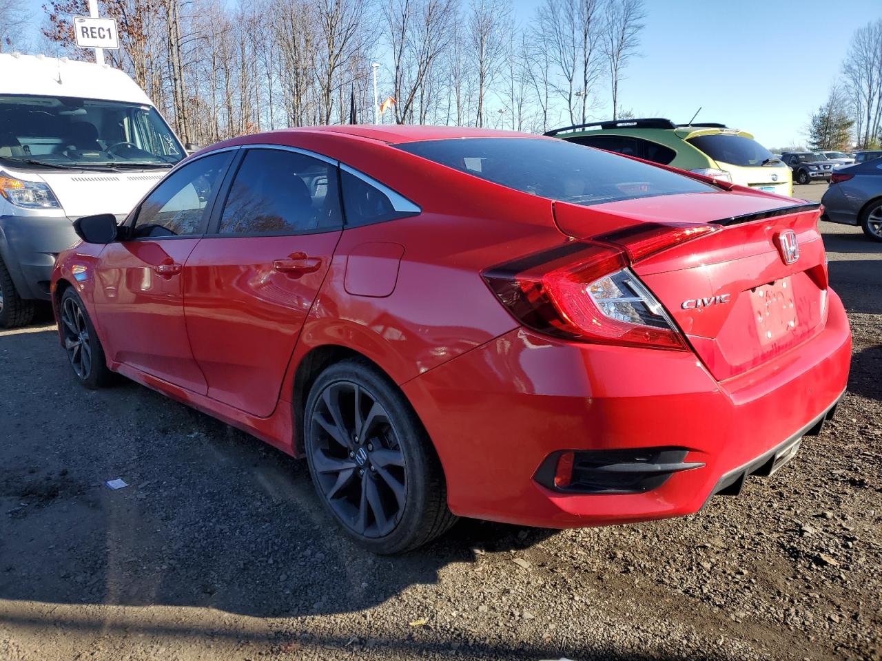 Image 2 of 2021 HONDA CIVIC SPORT 2021 with VIN 2HGFC2F88MH513932
